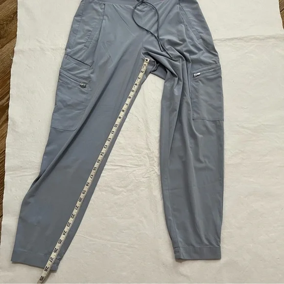 Athleta Go Far Travel Pants Blue Joggers - Picture 8 of 9